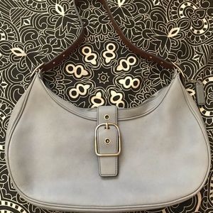 Coach Leather Hobo Bag